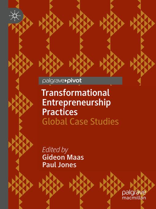 Title details for Transformational Entrepreneurship Practices by Gideon Maas - Available
